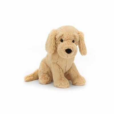 Jellycat Tilly Golden Retriever Dog UK | 23714JIZF